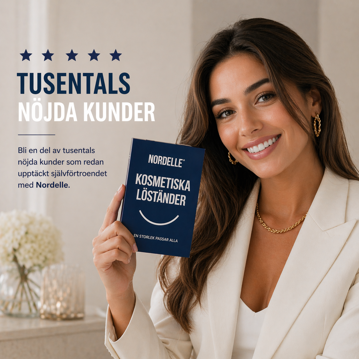 Nordelle® Kosmetiska Löständer
