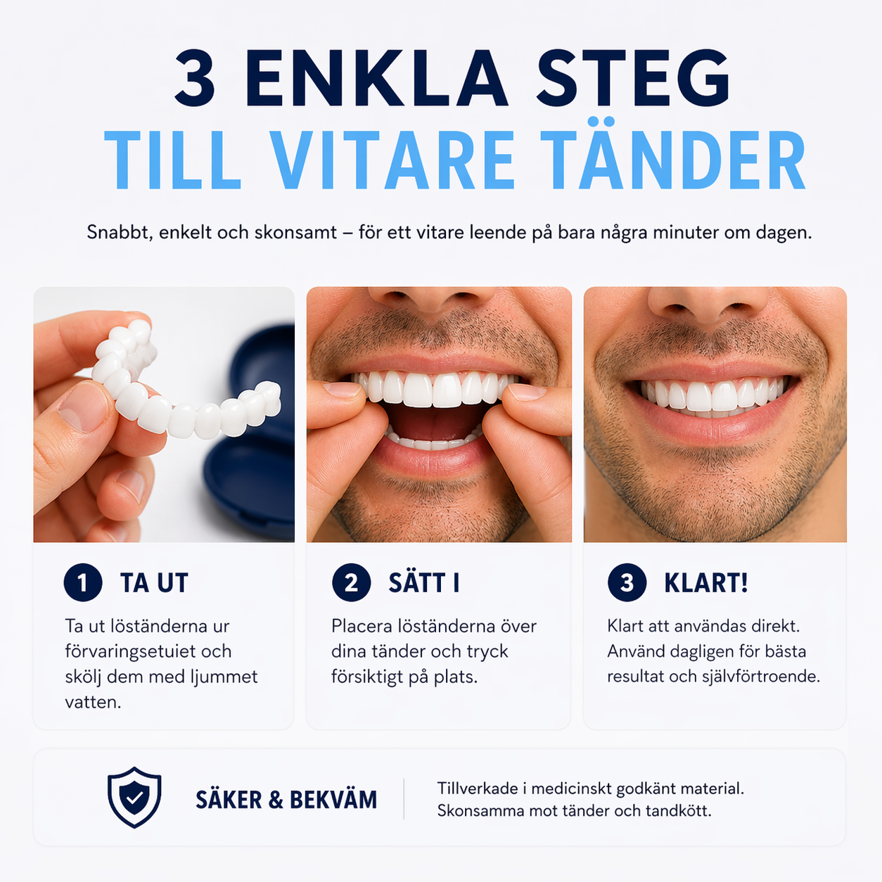 Nordelle® Kosmetiska Löständer