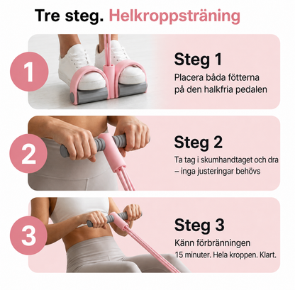 Nordelle Fit™ – Multifunktionellt Träningsband för hela kroppen
